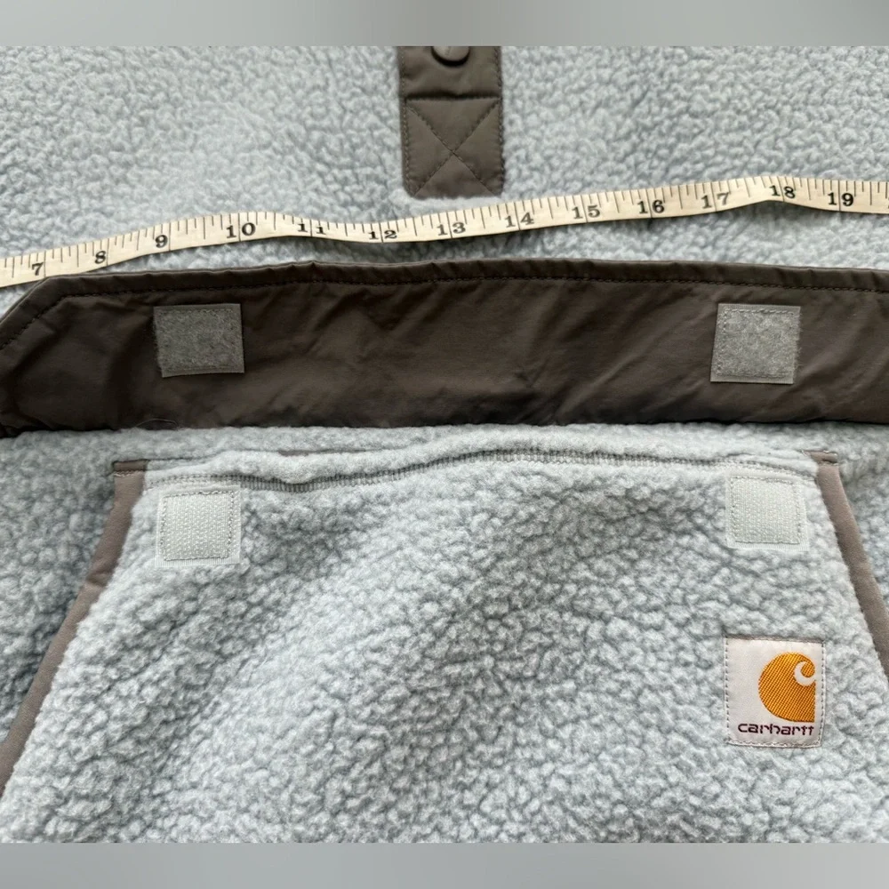 Carhartt Blue Fleece Pullover - Picture 2 of 7